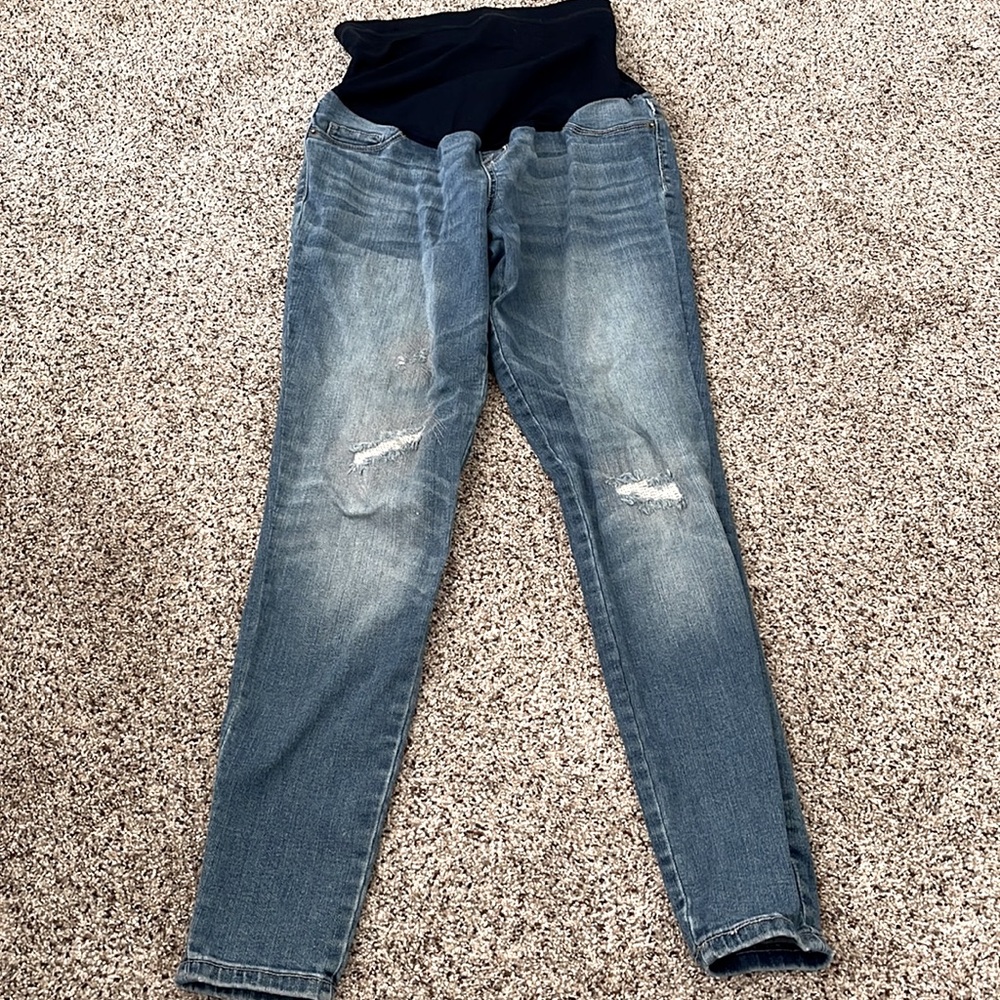 Maternity Jean Pants, high cover